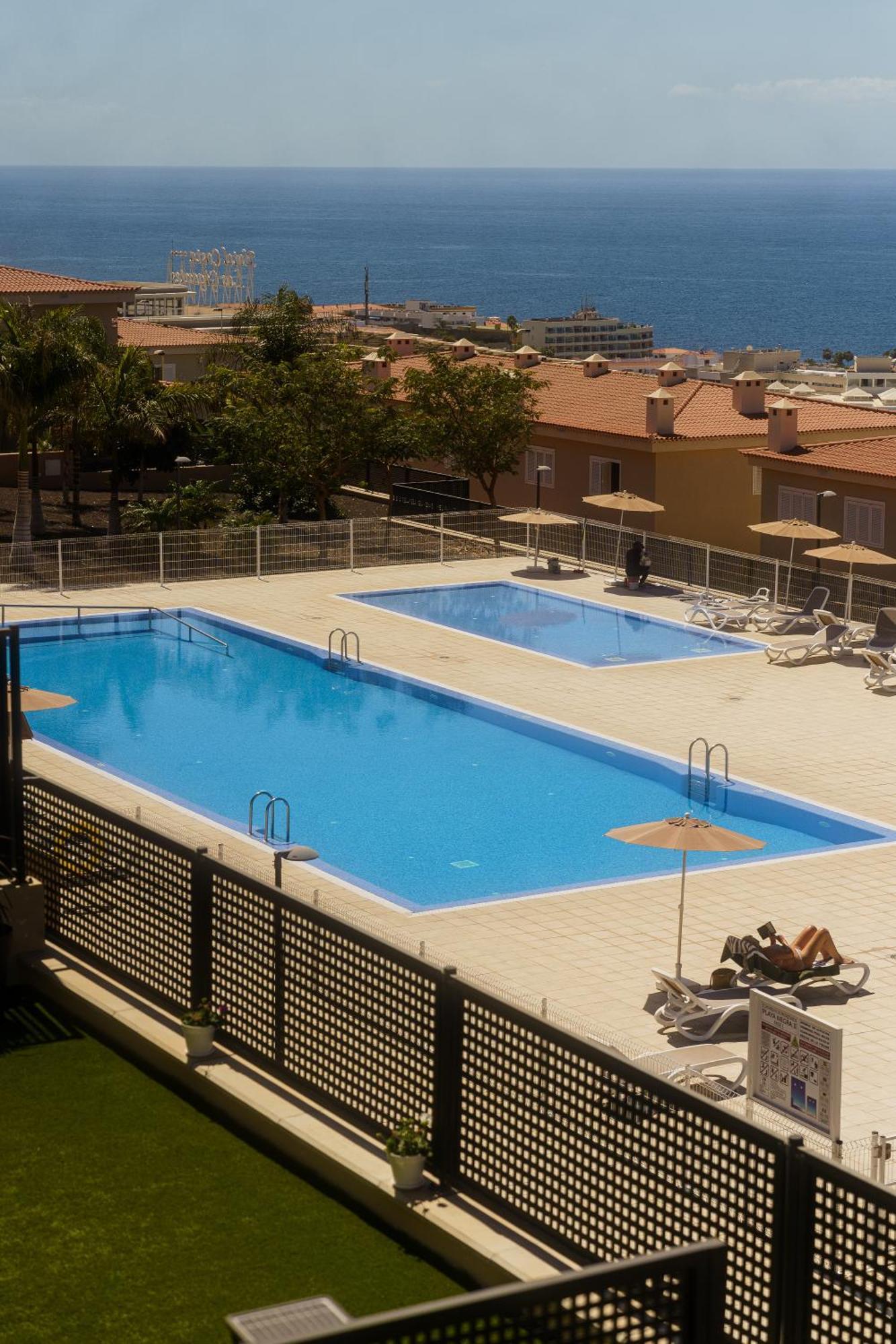 Luna - Ac, 2 Pools, Panoramic Ocean, Private Garage, Fibre Net Puerto de Santiago  Exterior photo