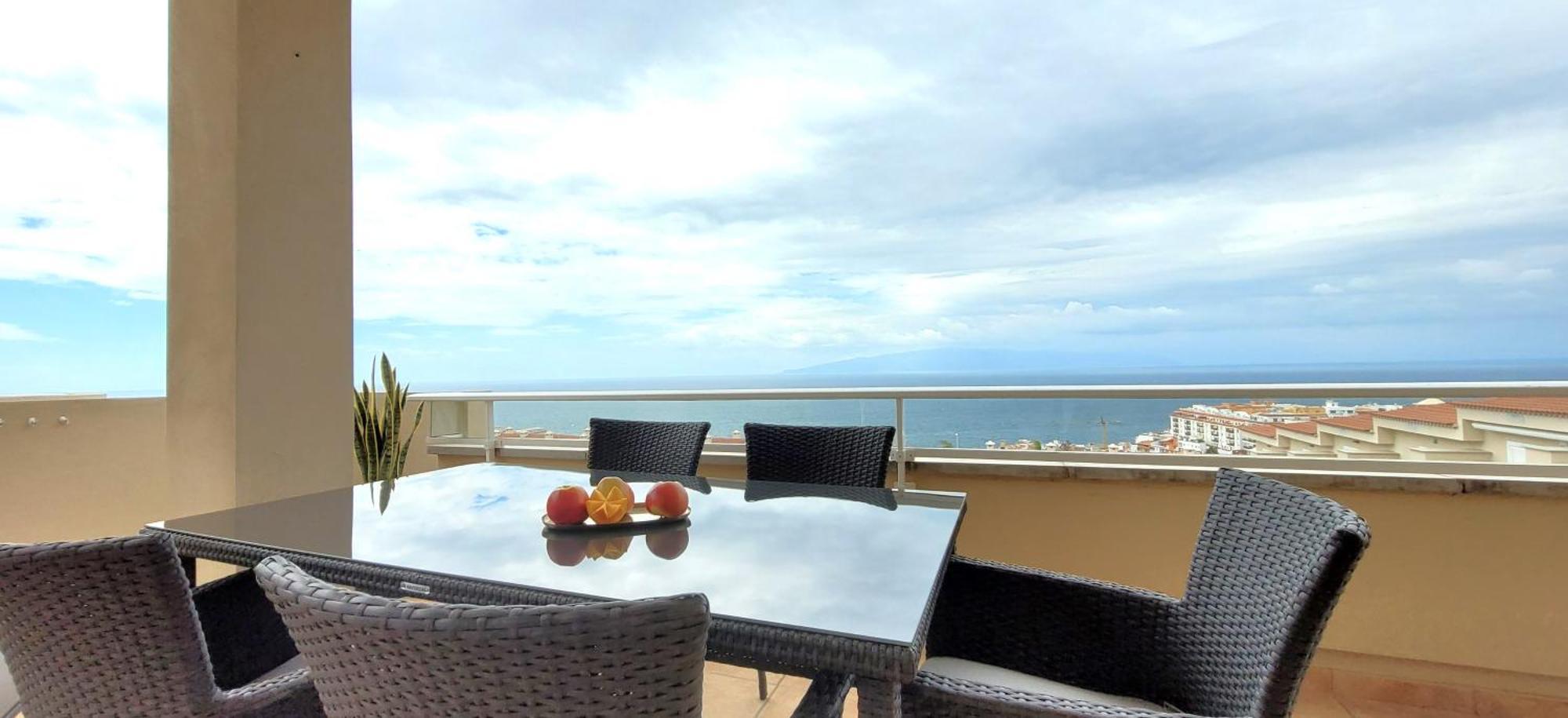 Luna - Ac, 2 Pools, Panoramic Ocean, Private Garage, Fibre Net Puerto de Santiago  Exterior photo