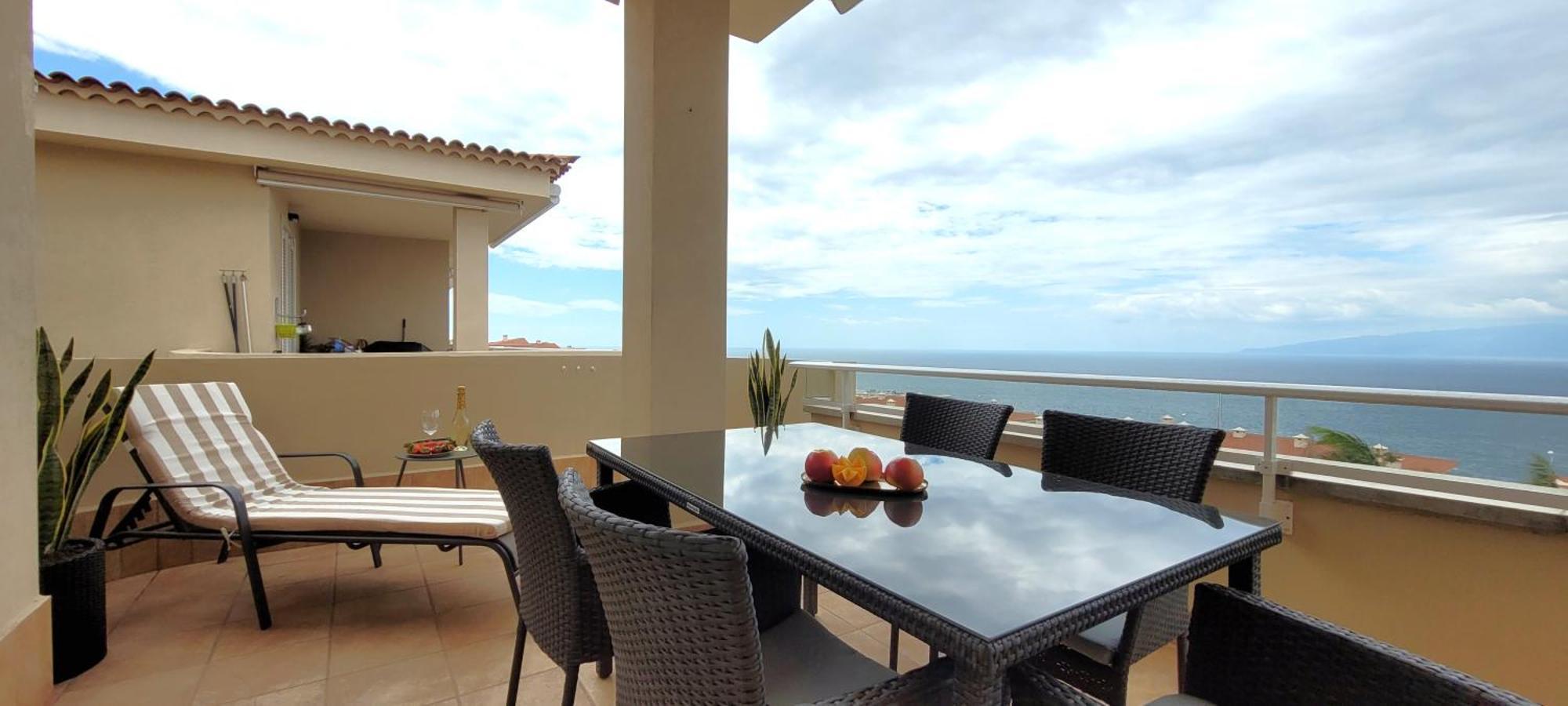 Luna - Ac, 2 Pools, Panoramic Ocean, Private Garage, Fibre Net Puerto de Santiago  Exterior photo